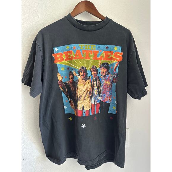 The Beatles "Magical Mystery Tour" Vintage Reprint Single Stitch - Picture 1 of 5